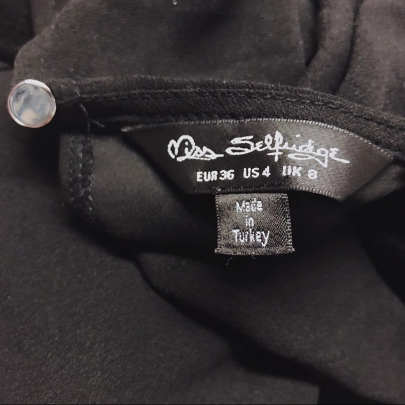 Black sleeveless blouse - Picture 3 of 6